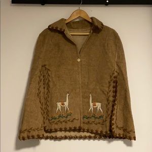 Alpaca cape